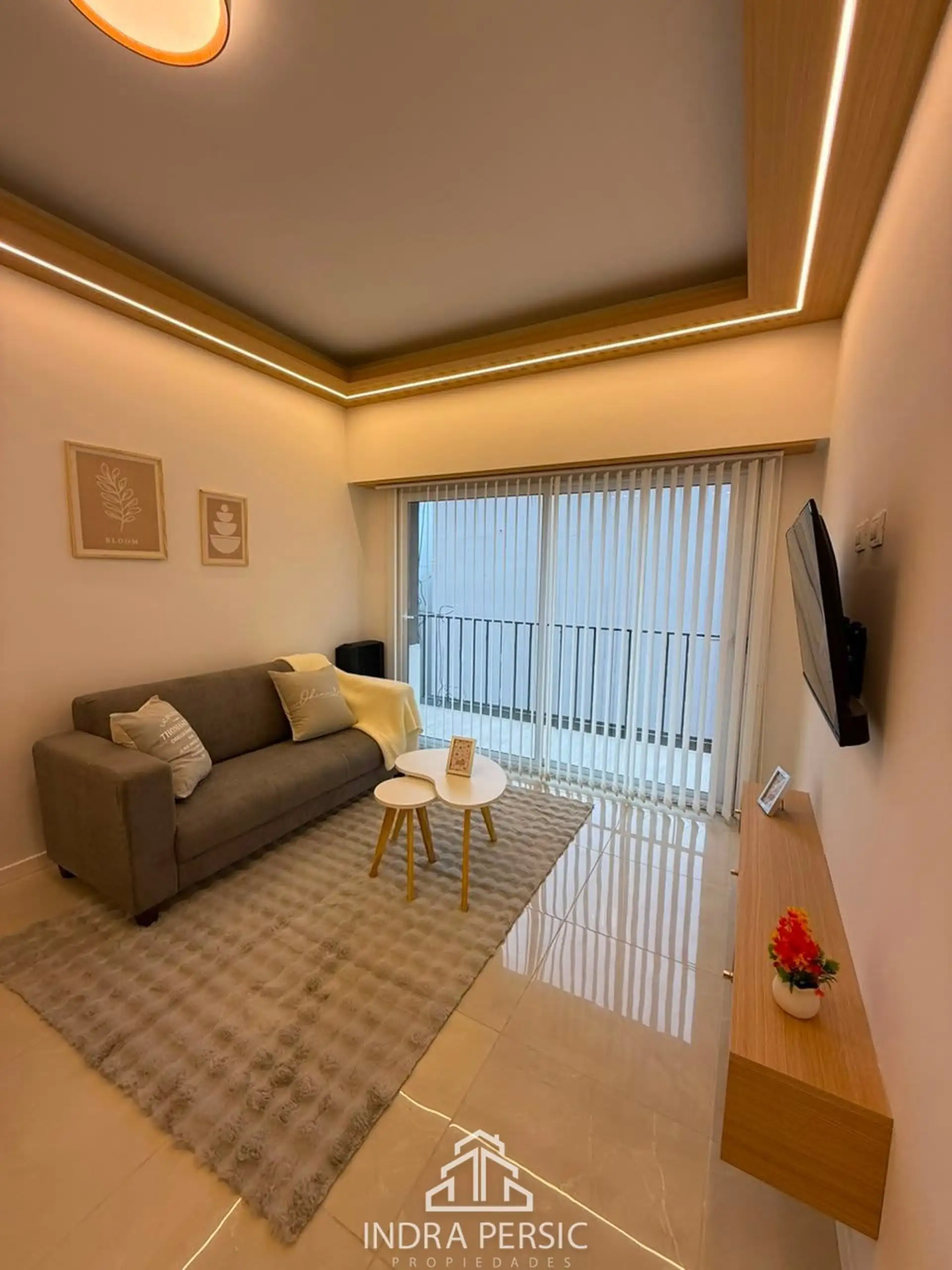 Departamento 3 amb, 51m² con balcón — Centro