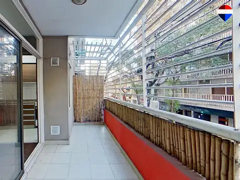 Caballito: 2 ambientes, balcón, patio y amenities