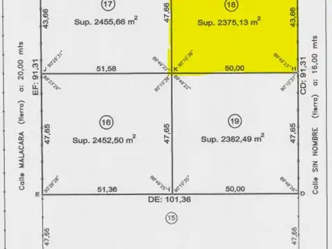 Terreno en Venta en Toay, USD 16.000
