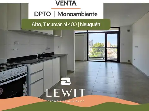 Venta Monoambiente a Estrenar | Zona Centro Neuquén | Posesión Inmediata