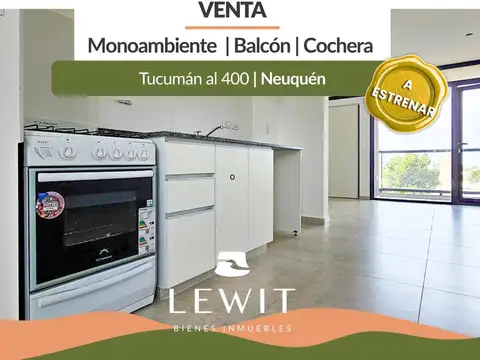 Venta Monoambiente a Estrenar | Zona Centro Neuquén | Posesión Inmediata