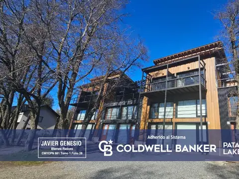 VENTA Departamento a estrenar, 2 amb 58 m2, terraza, baulera, APTO ATT,  centro  Villa la Angostura