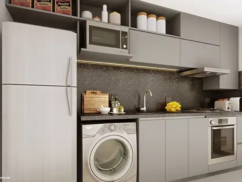 Departamento 2 ambientes con 1 baño