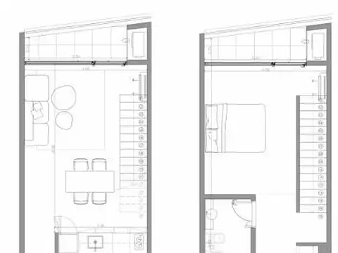 Departamento en Venta de 2 ambientes