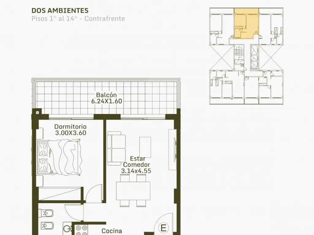 1, 2 Y 3 AMBIENTES. COCHERAS - Foto 15