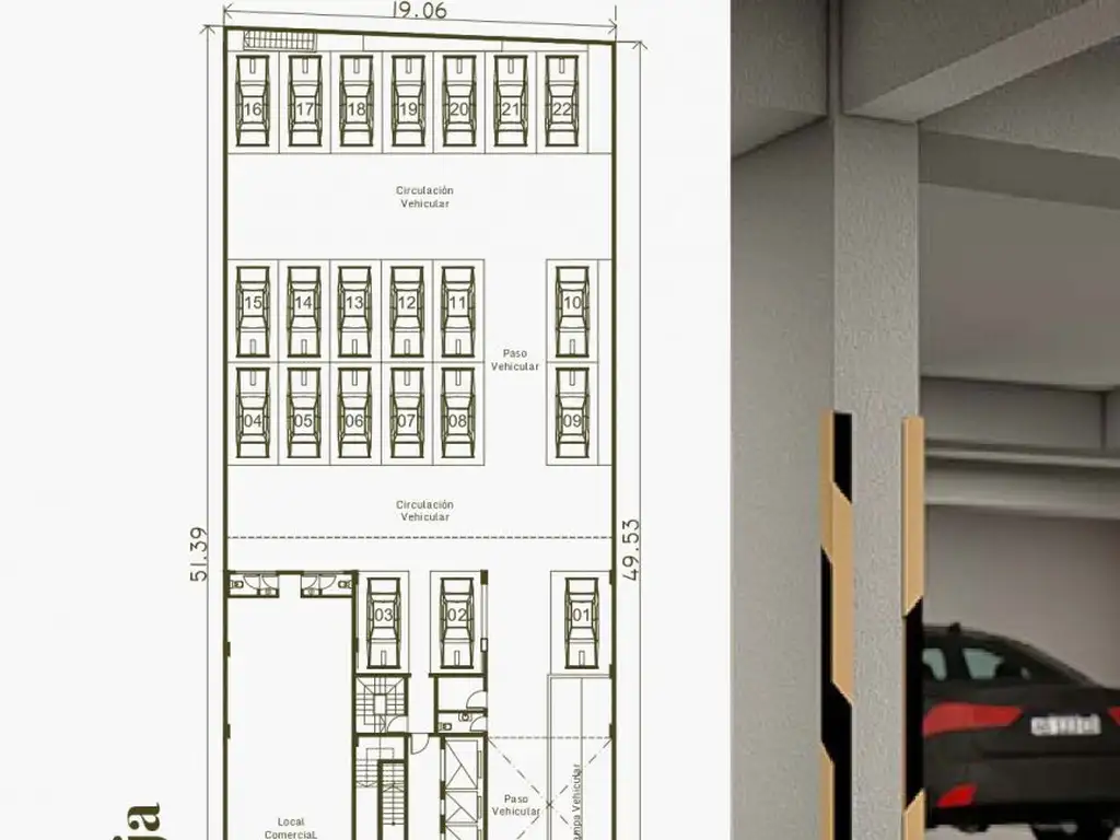 1, 2 Y 3 AMBIENTES. COCHERAS - Foto 18