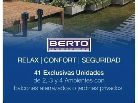 Departamento 3 ambientes con 2 baños