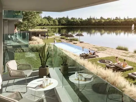 VENTA EN POZO PARQUE MIRAMAR 1 DORMITOR Y COCHERA