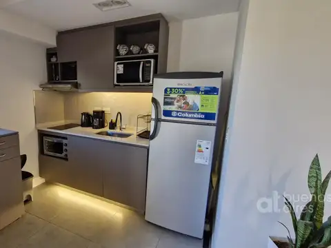 Departamento Monoambiente con 1 baño