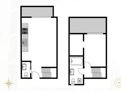 Departamento en Venta de 1 dormitorio