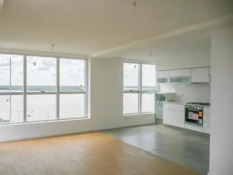 Semi piso 2 Dormitorios con cochera y baulera  En Venta Puerto Norte Vista al Rio