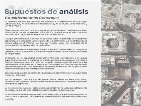 Venta terreno - 3 lotes en bloque - USAM - en Villa Devoto