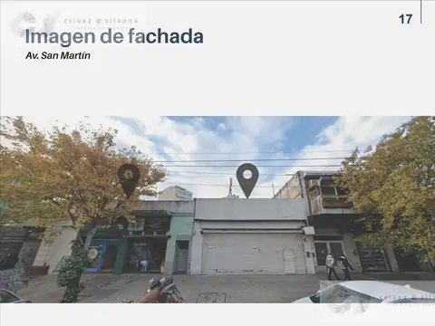 Terreno en Venta 17  mts Frente