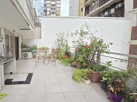 Departamento 2 ambientes con balcon aterrazado en Belgrano