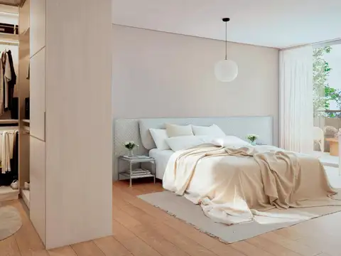 Departamento 2 ambientes con 1 baño