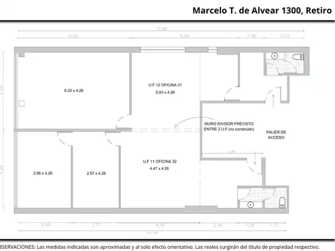 Oficina en Venta al Sur