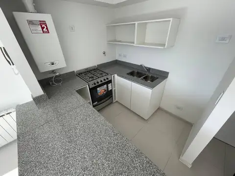 Departamento 2 ambientes con 2 baños