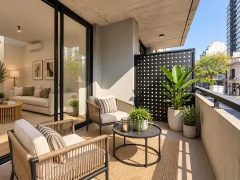 Venta 2 ambientes con balcón y patio a estrenar APTO CRÉDITO Caballito