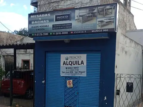 Depósito en alquiler Muñiz