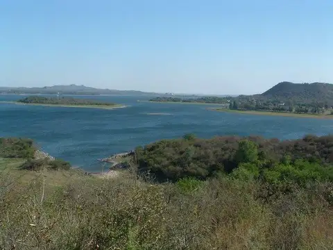 Espectacular lote en venta con vista al lago en Villa del Dique, Calamuchita Córdoba (Apto crédito)