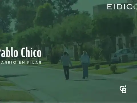 Terreno - Pilar - venta - San Pablo Chico - lote Perimetral -Financiación