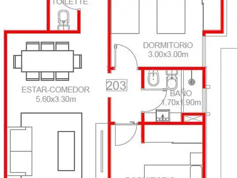 Las Hiedras al 1100 - Alto los Robles