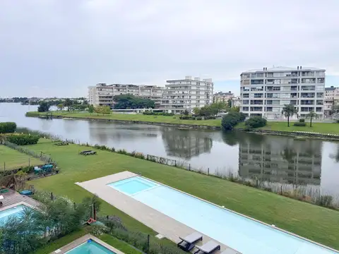 Departamento  2 ambientes en alquiler anual con vista al lago en YOO 5 NORDELTA 