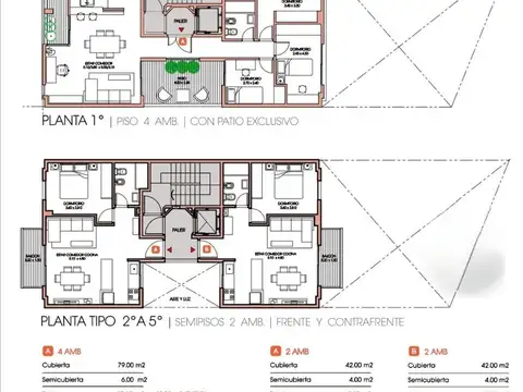 Departamento en Venta de 4 ambientes