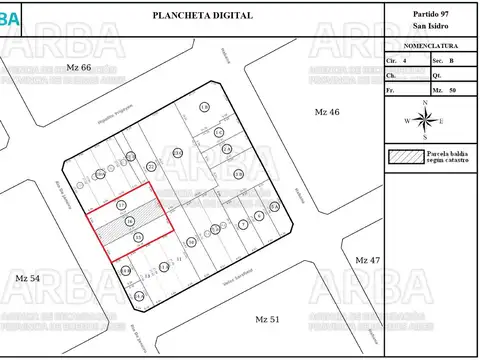 Terreno en venta en Martinez