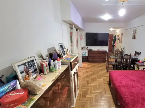 Departamento 2 ambientes con 1 baño