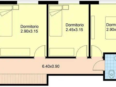 Departamento en Venta de 4 ambientes