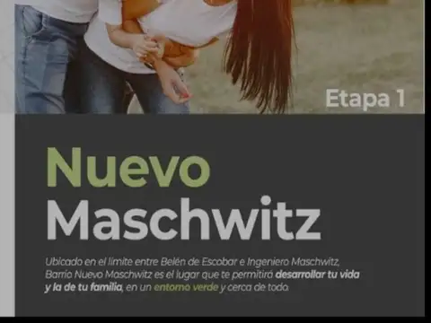 Terreno Lote  en Venta en Ing. Maschwitz, Escobar, G.B.A. Zona Norte