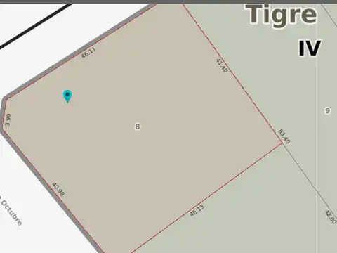 Terreno en la entrada de Dique Lujan - Ruta 26