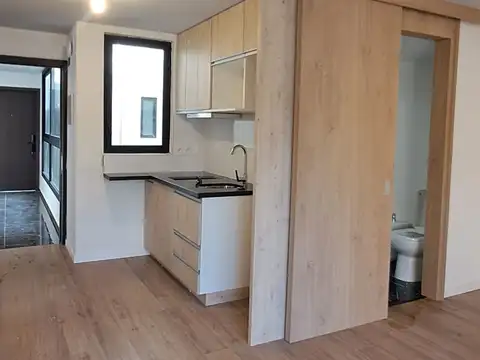 Departamento 2 ambientes con 1 baño