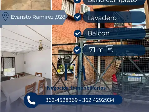 Departamento en Venta en Resistencia, San Fernando