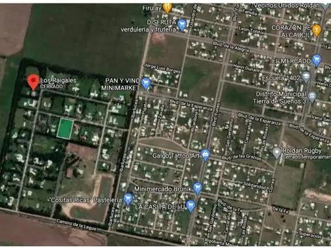 Terreno en Venta en Chacra Los Raigales, USD 200.000