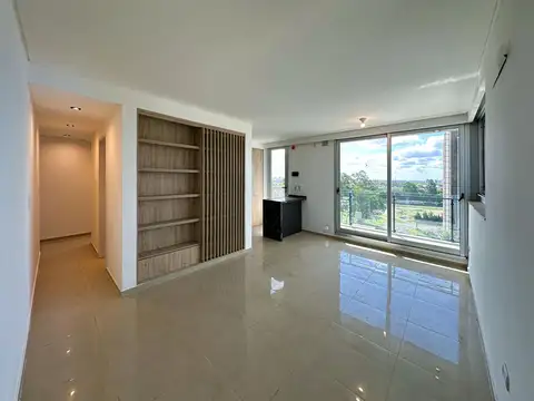 Departamento de 2 dormitorios con cochera y doble balcón a estrenar