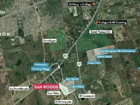 Terreno en Venta en San Roque, USD 51.000