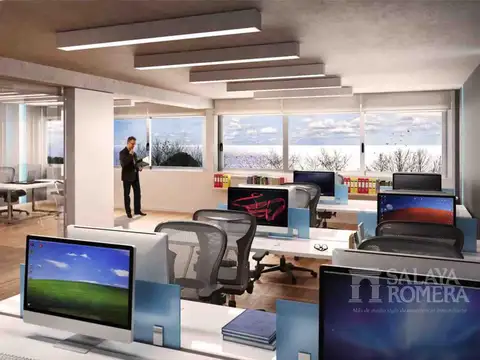 Oficina Monoambiente con 1 baño