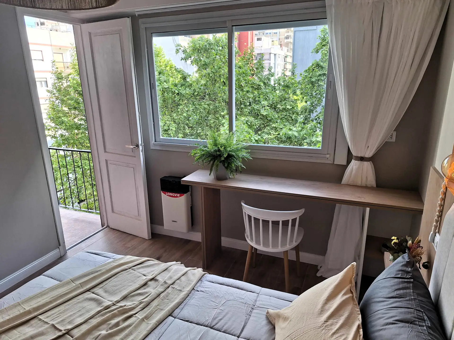 Depto 1 amb en venta, 30m² con balcón — Brown 2000