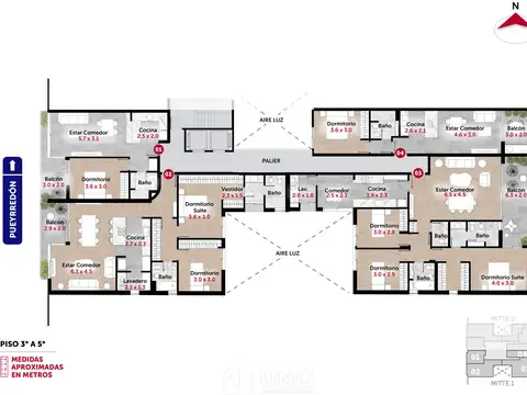 Departamento en Venta con 1 cocheras