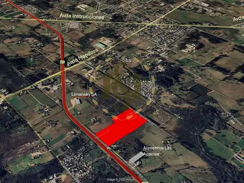 VENTA TERRENO APTO LOGISTICO RUTA 102 , DOBLE FRENTE