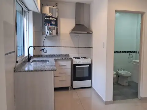 Departamento Monoambiente con 1 baño