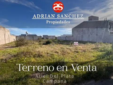 Dos terrenos linderos a la venta en Ariel Del Plata!