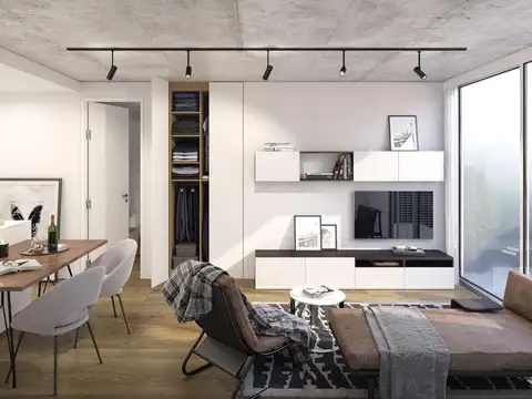 Venta Departamento de 1 Ambiente en Palermo Hollywood - En Construcción