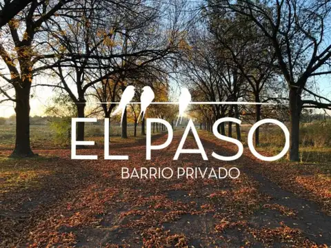 Lote en El Paso Barrio Privado en Del Viso
