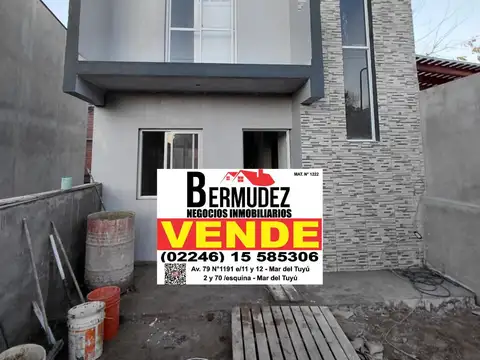 Casa en Venta en Mar del Tuyu, Partido de La Costa