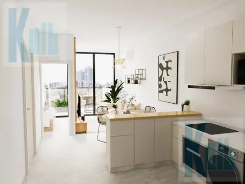 Amplio Departamento Monoambiente con balcón divisible en Monserrat en pozo entrega 2027
