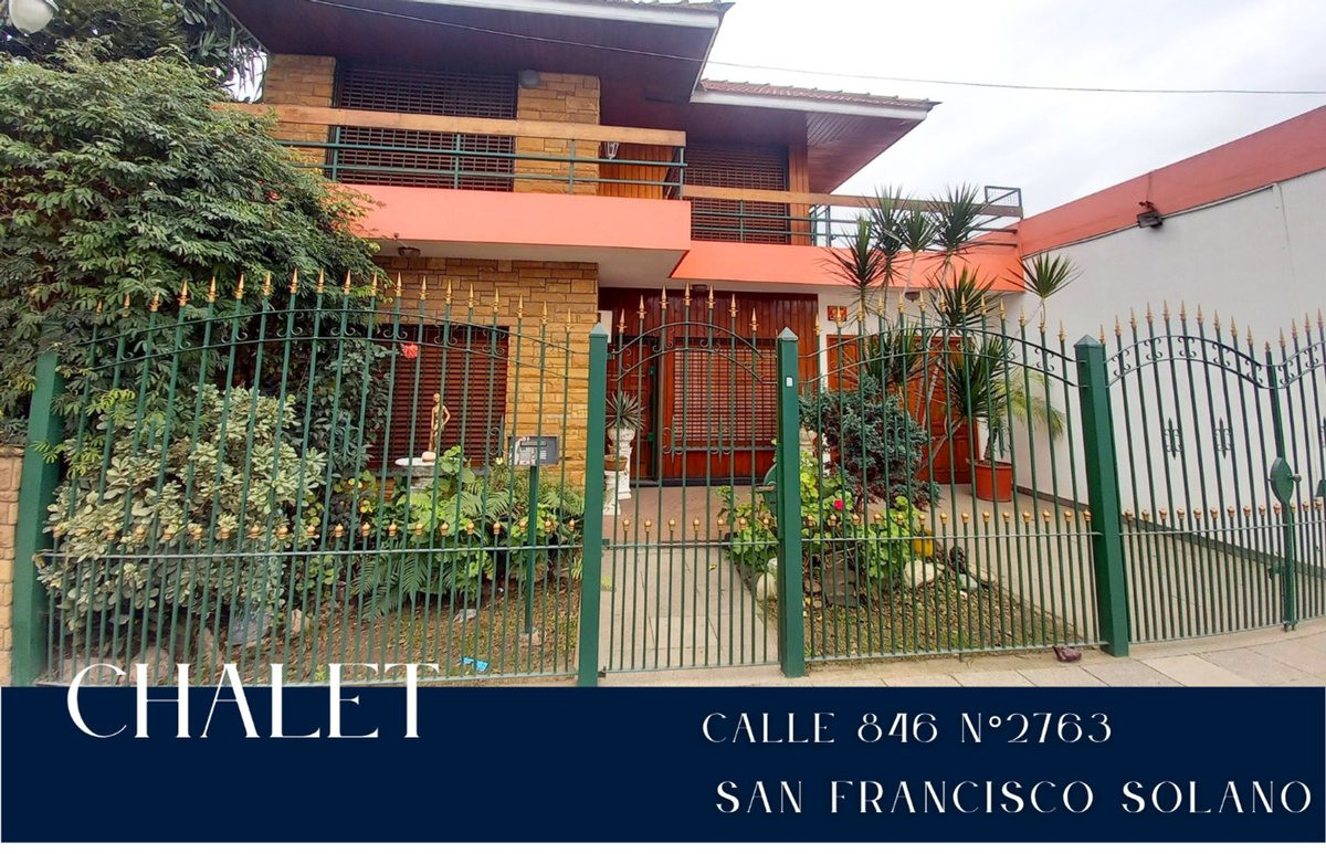 Venta Casa 30 años 4 dormitorios, 358m2, 1 cochera, Calle 846 2700, San  Francisco Solano, Quilmes | Argenprop