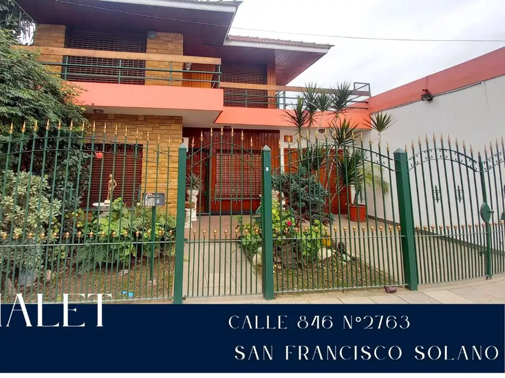 Venta Casa 30 años 4 dormitorios, 358m2, 1 cochera, Calle 846 2700, San  Francisco Solano, Quilmes | Argenprop